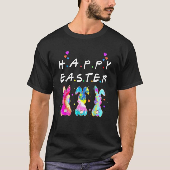 T-shirt Joyeux Pâques Cute Bunny Famille Matching Pâques 2 (Devant)