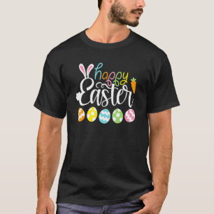 T-shirt Joyeux Pâques Jour de Pâques Mignonne Oeufs de lap