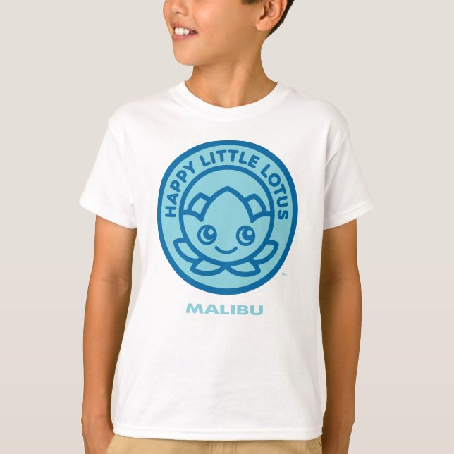 T-shirt Joyeux Petit Lotus, Malibu (Devant)