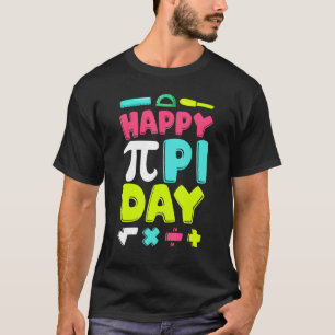 T-shirt Joyeux Pi Day Enfants Garçons Filles Enseignants e
