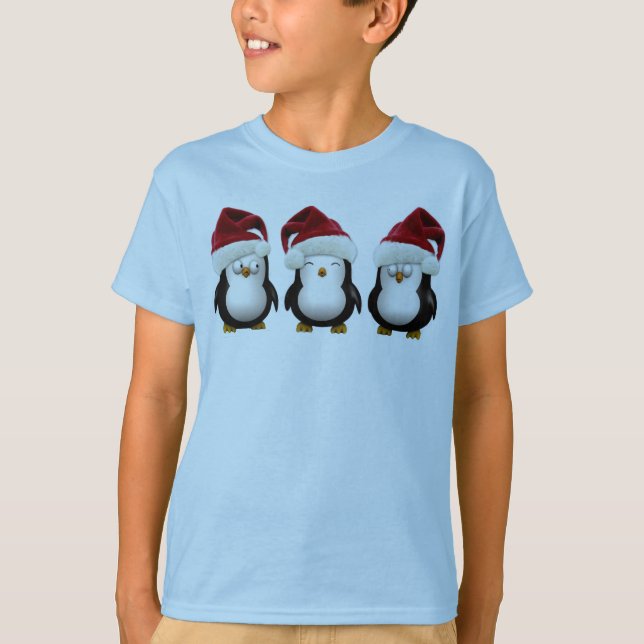 T-shirt Joyeux pingouins (Devant)