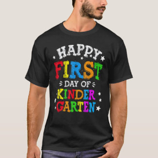 T-shirt Joyeux premier jour de maternelle Bonjour la mater