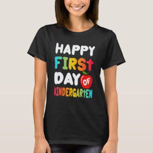 T-shirt Joyeux premier jour de maternelle professeur d'éco