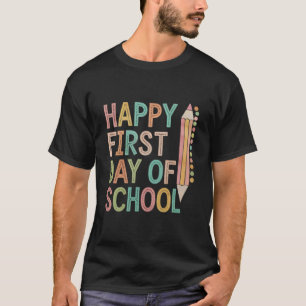 T-shirt Joyeux premier jour de rentrée scolaire