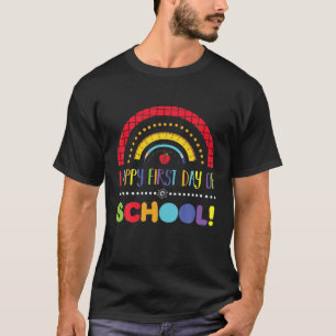 T-shirt Joyeux Premier Jour D'École Bienvenue À L'École B
