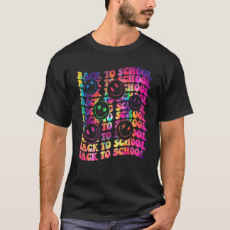T-shirt Joyeux premier jour d'école Enseignants Retour à l