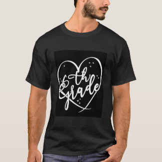 T-shirt Joyeux Premier Jour D'École Professeur De 6Ème