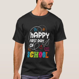 T-shirt Joyeux Premier Jour D'Enseignants Étudiants Paren