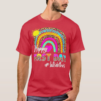 T-shirt Joyeux Premier Jour Faisons Ce Bienvenue À Schoo