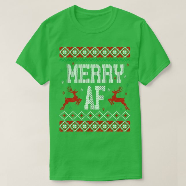 T-shirt Joyeux pull AF (Design devant)
