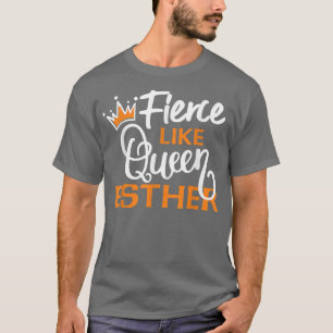 T-shirt Joyeux Purim Design Idée Reine Esther Hébreu juif 