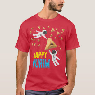 T-shirt Joyeux Purim Juif Funny Hamantaschen Cadeau Purim