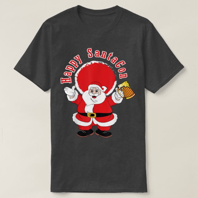 T-shirt Joyeux SantaCon spécial t tee (Design devant)