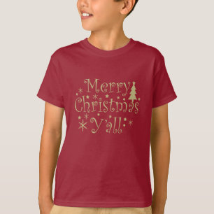 T-shirt Joyeux sapin de Noël décoré