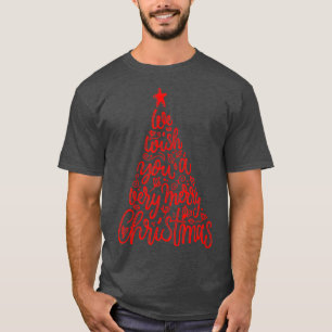 T-shirt Joyeux sapins de Noël Noël Arbre de Noël Noël Noël