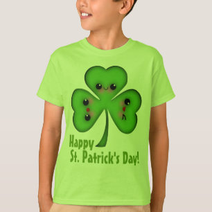 T-shirt Joyeux Shamrock de la Saint Patrick