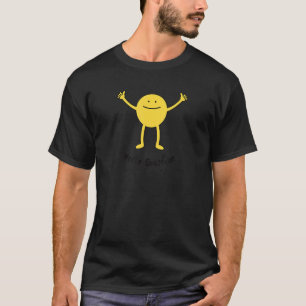 T-shirt Joyeux soleil mignon sourire jaune visage soleil s