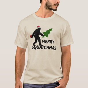 T-shirt Joyeux Squatchmas
