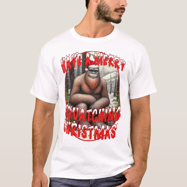 T-shirt Joyeux squattage Noël (Devant)