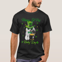 Joyeux St. Pat Husky Day Chien St. Patrick's Day