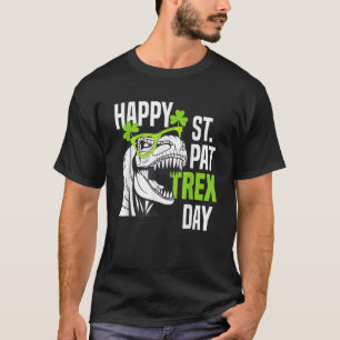 T-shirt Joyeux St Pat-Rex Jour Drôle Enfants Dino Saint
