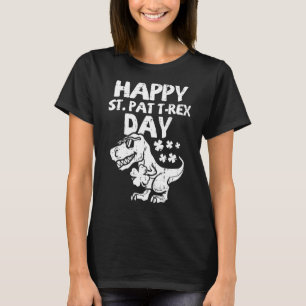 T-shirt Joyeux St Pat T-Rex Day Dino Saurus St Patrick
