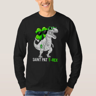 T-shirt Joyeux St Pat T Rex Saint Patrick's Day Dinosaur B