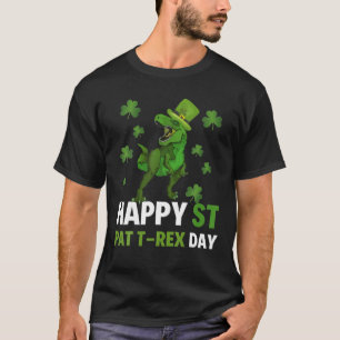 T-shirt Joyeux St Pat Trex Day Dino Jour de la Saint Patri