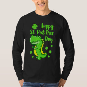 T-shirt Joyeux St Pat Trex Day Dinosaur Funny St patrick