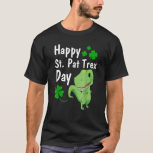 T-shirt Joyeux St Pat Trex Day Dinosaur St Patrick S Day
