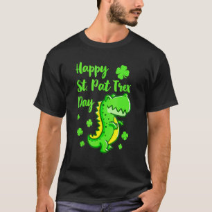 T-shirt Joyeux St Pat Trex Day Dinosaur St Patrick's Day K