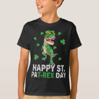 Joyeux St Pat Trex Day Dinosaur Toddler St patrick