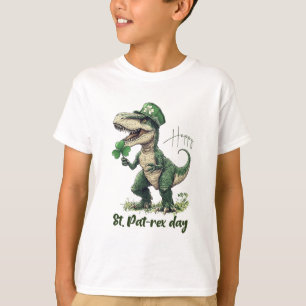 T-shirt Joyeux St. PatREX Day dinosaure st. Patrick