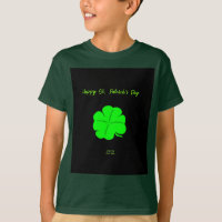 Joyeux St. Patrick's Day Boys Deep Forest T Shirt