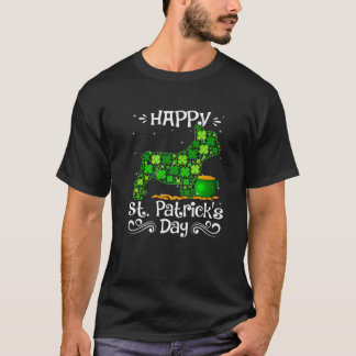 T-shirt Joyeux St Patrick's Day Chiens de Chiens de Chiens