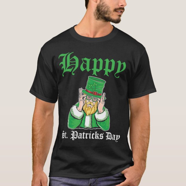 T-shirt Joyeux St Patrick's Day Irish C (Devant)