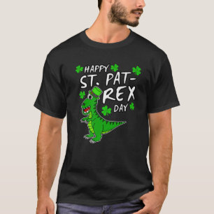 T-shirt Joyeux St. Patrick's Day Rex Dinosaur St. Paddy's