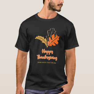 T-shirt Joyeux Thanksgiving de Nicci Nation 888 christina