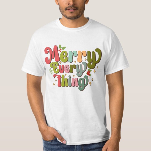 T-shirt Joyeux tout (Devant)