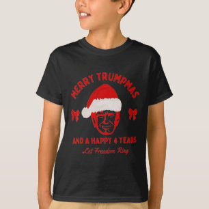 T-shirt Joyeux Trumpmas Père Noël Trump Pajamas de Noël Dr