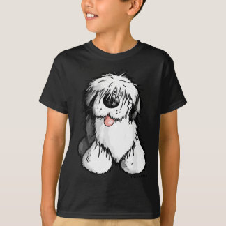 T-shirt Joyeux Vieux Chien De Sable Anglais I Pour Un Chie