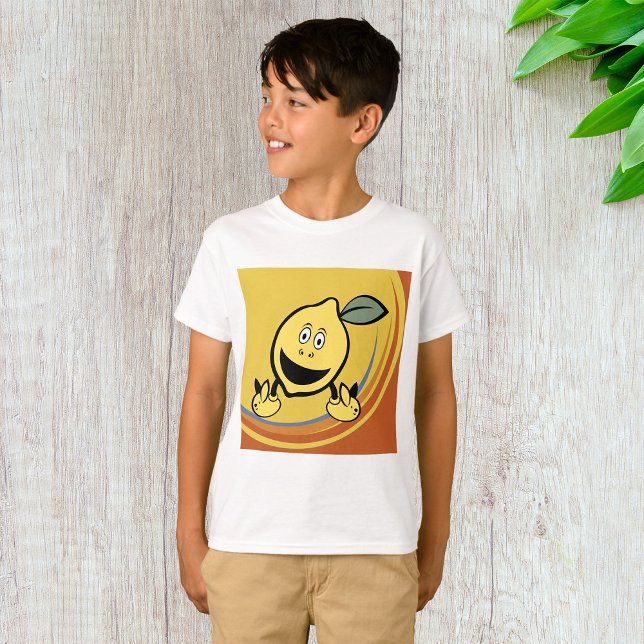 T-shirt Joyeux visage de citron (Créateur téléchargé)