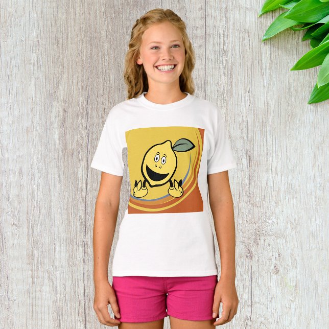 T-shirt Joyeux visage de citron (Créateur téléchargé)