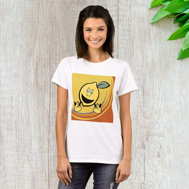 T-shirt Joyeux visage de citron (Créateur téléchargé)