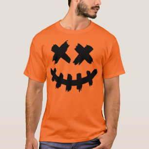 T-shirt Joyeux visage d'horreur d'Halloween