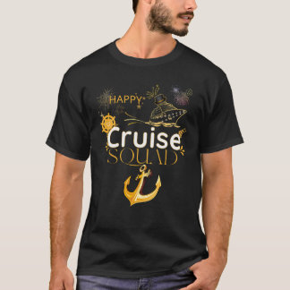 T-shirt Joyeux Voyage Anniversaire Croisière Bateau Bateau