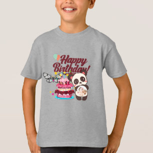 T-shirt Joyful Confetti Joyeux voeux d'anniversaire