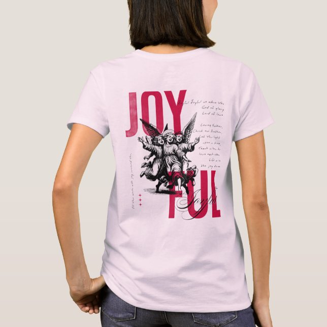 T-shirt Joyful, Joyful shirt (Dos)