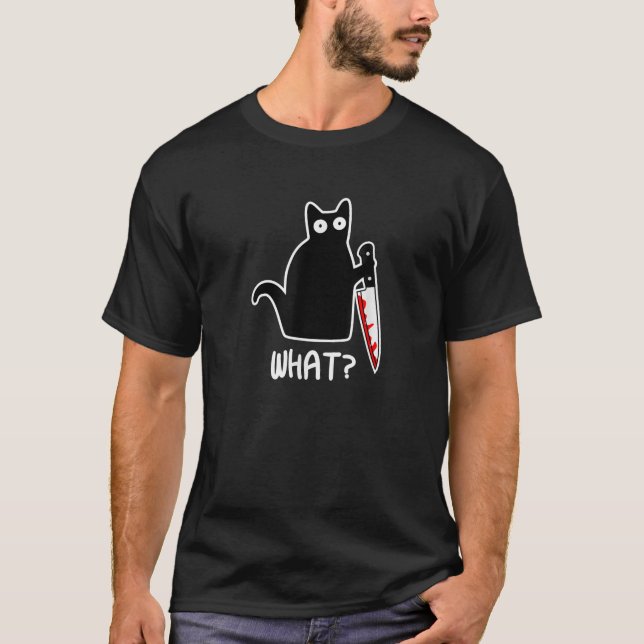 T-shirt Joyouse Urban Style Murder Cat Gift  Unisex Adults (Devant)
