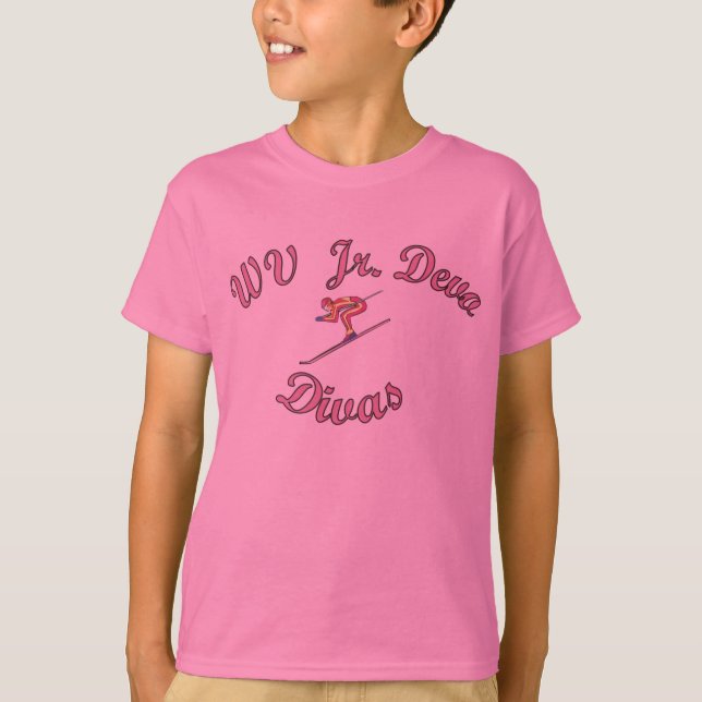 T-shirt JR divas de WV (Devant)